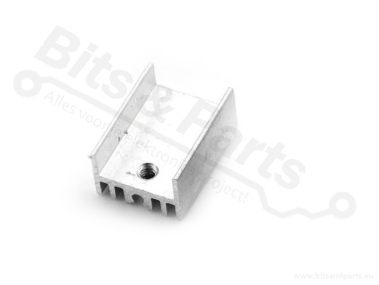 Heatsink (klein) voor TO-220 componenten 